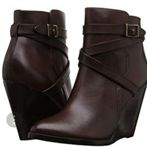 Frye Wedge Booties